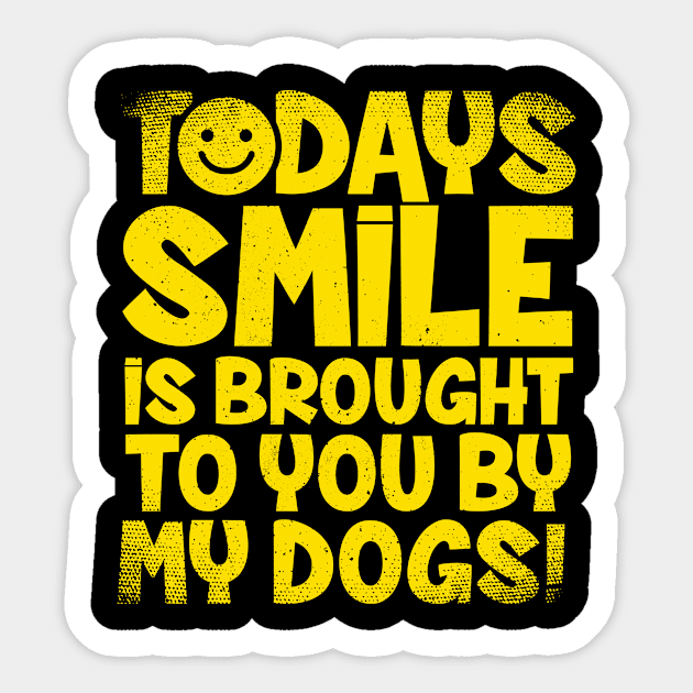 dogs Sticker by CurlyDesigns